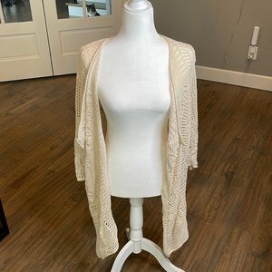 Crochet knit cardigan. Size XL